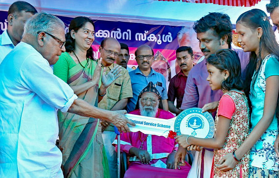 Home for the homeless by National Service Scheme members